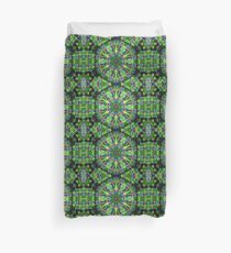 Albert Hoffman Blotter mandala Duvet Cover
