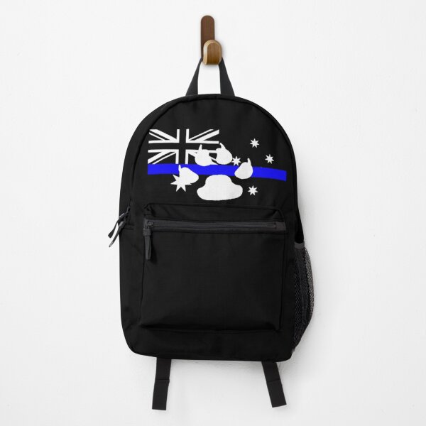Item preview, Australia K9 Thin Blue Line Flag designed and sold by RENAGADE4LYF.