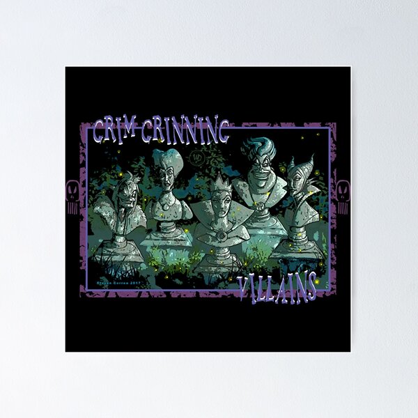Item preview, Grim Grinning Villains T-Shirt designed and sold by Niendio728.