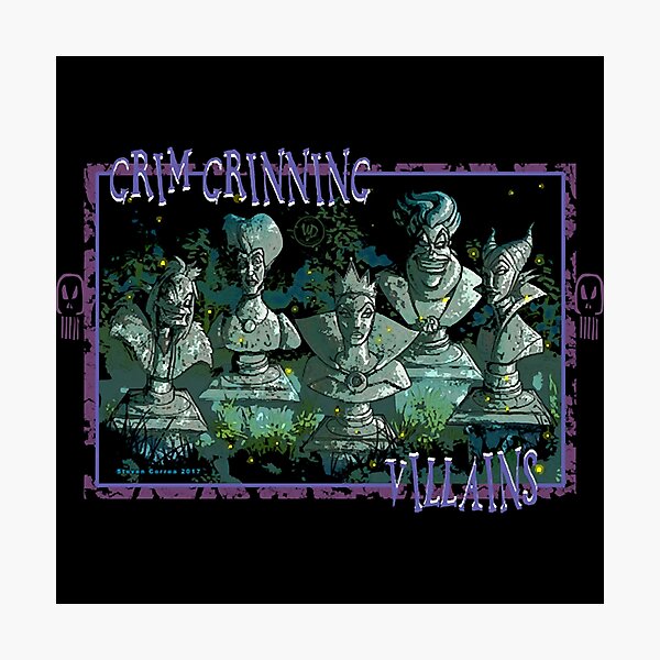 Item preview, Grim Grinning Villains T-Shirt designed and sold by Niendio728.