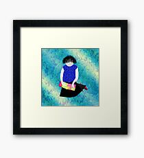 Her Picture Book Framed Print