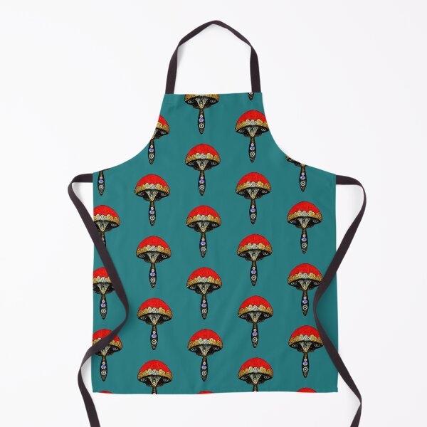 Item preview, Magic Mushroom, trippy, creepy cute, Occult Retro Surrealism designed and sold by MoreMachine.