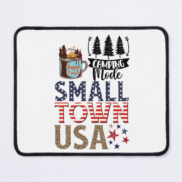 Item preview, Camping Mode Happy Camper Small Town USA Camper Squad designed and sold by ThaphadaArtGall.