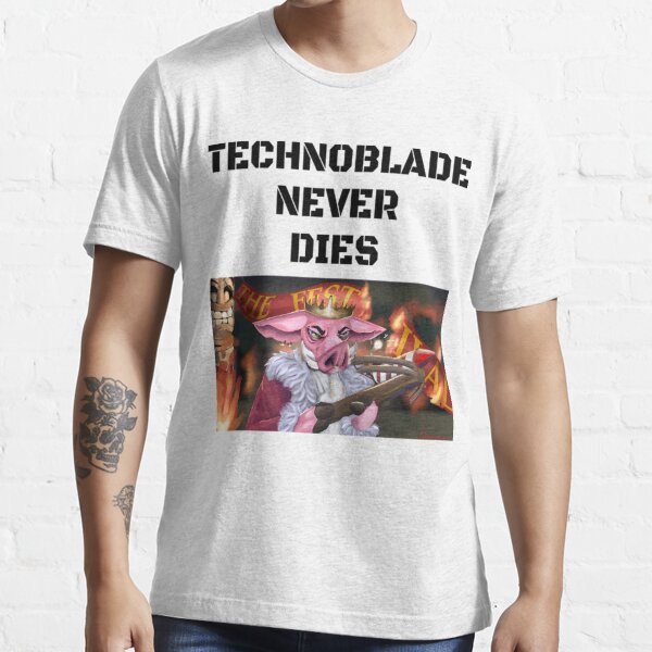 Technoblade Technoblade Never Dies T Shirt For Sale By Savincalore