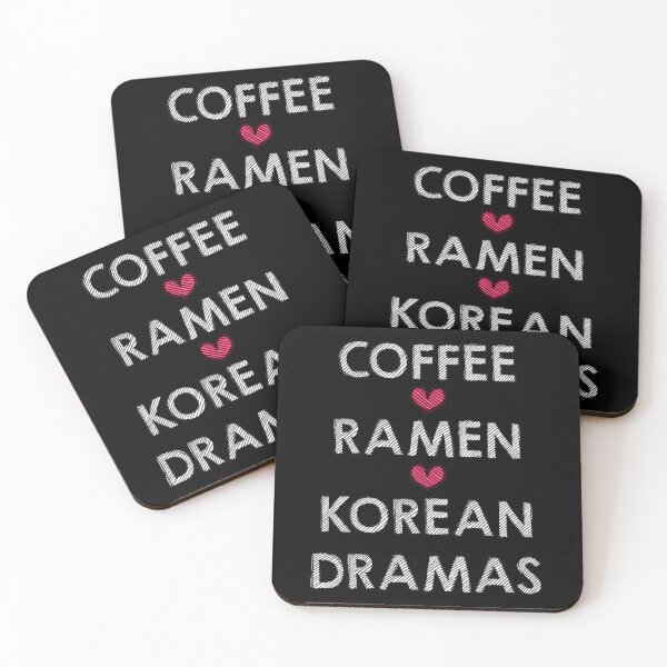 Item preview, Coffee Ramen Korean Dramas Classic T-Shirt designed and sold by verarheaf9.
