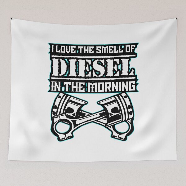 Item preview, I Love The Smell Of Diesel In The Morning Diesel Trucks designed and sold by GardNewerd.