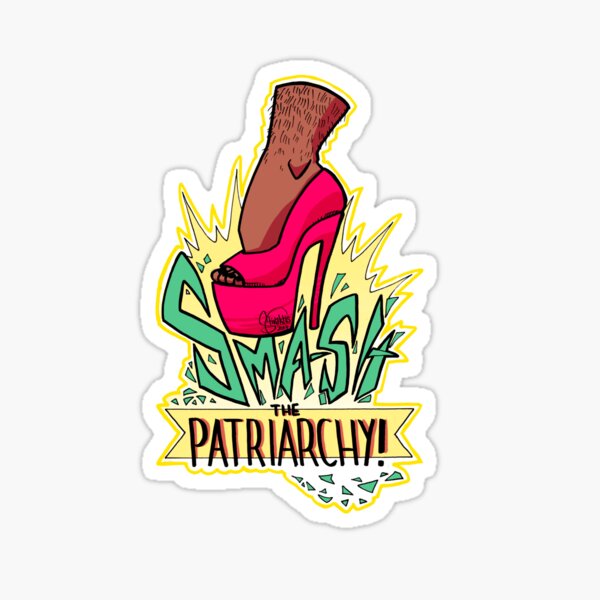 Item preview, Smash the patriarchy designed and sold by Stivaktis Art.