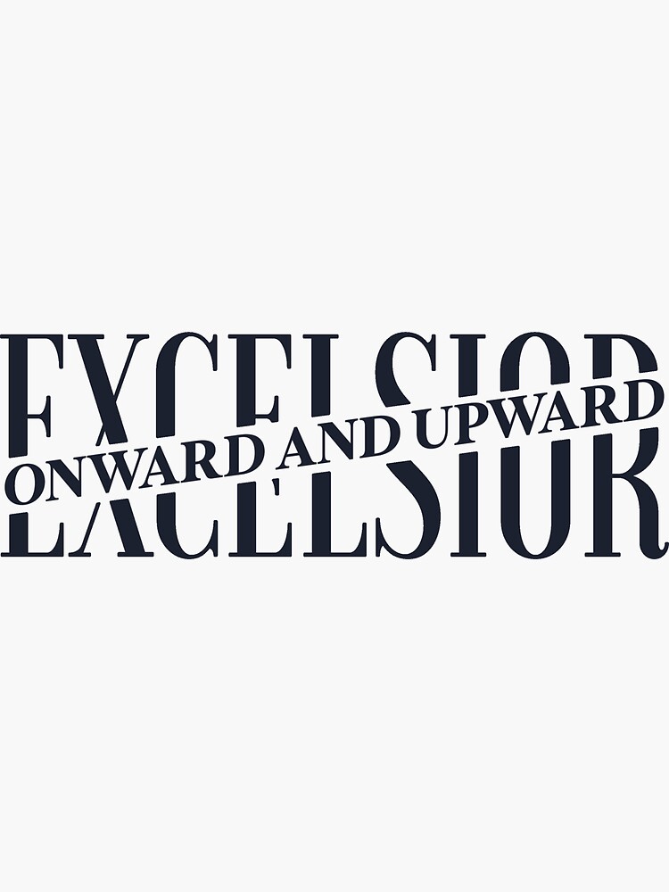 Excelsior” The Raven Cycle Sticker" Sticker for Sale by thecloudcafe