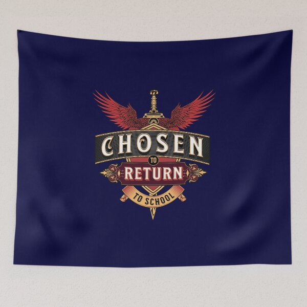 Item preview, BACK TO SCHOOL. Special. Chosen to return.  designed and sold by studiohfy.