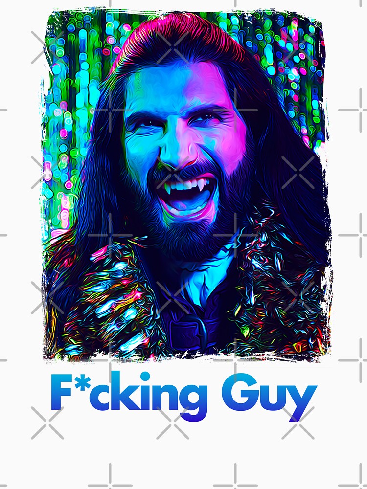 Aperçu 7 sur 7. T-shirt classique avec l'œuvre Ce que nous faisons dans l'ombre - Nandor l'implacable, F*king Guy, Saison 4 créée et vendue par reactionstudios.