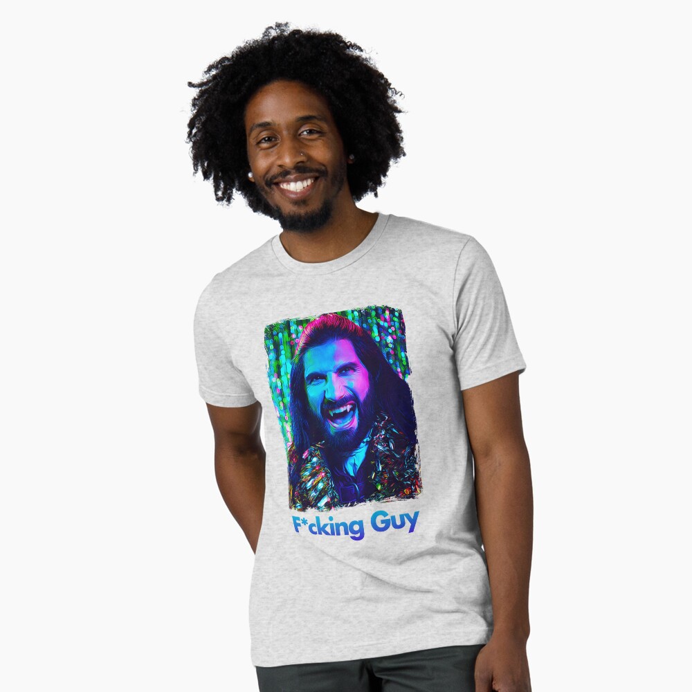 Aperçu de l'œuvre T-shirt chiné créée et vendue par reactionstudios.