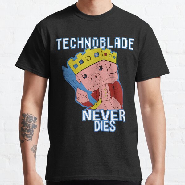 Technoblade Never Dies Camiseta t shirt' Sticker