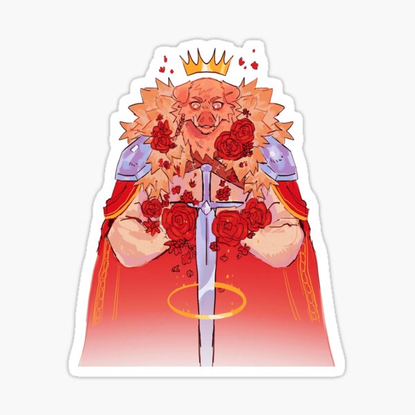 Technoblade Dream King And Dog Sticker for Sale by EthelMonahan