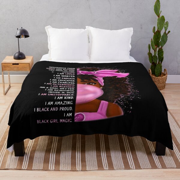 Item preview, African American Nubian Queen Black Girl Magic Princess designed and sold by AgnesGeller.