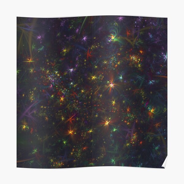 Cosmic fractals Poster