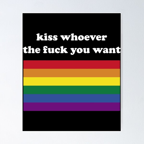Item preview, Kiss Whoever The Fuck You Want   designed and sold by MontoyaaWeston.