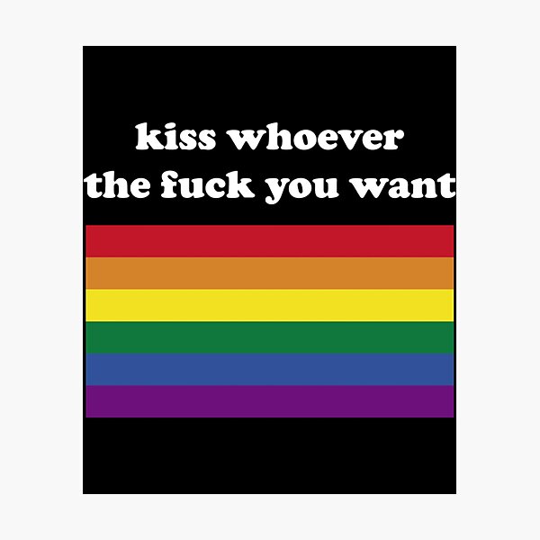 Item preview, Kiss Whoever The Fuck You Want   designed and sold by MontoyaaWeston.