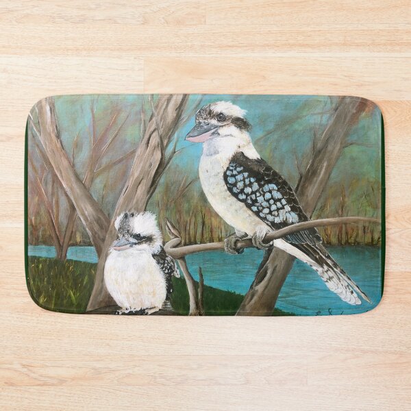 Item preview, Kookaburras - baby and adult - Australian Wildlife designed and sold by Elisabeth Dubois.
