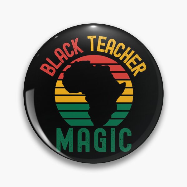 Item preview, Black Teacher Magic - Black Female Professor, Black Girl Magic, Melanin, Black Educator, African American Professor, African American Educator designed and sold by jadedscientist.