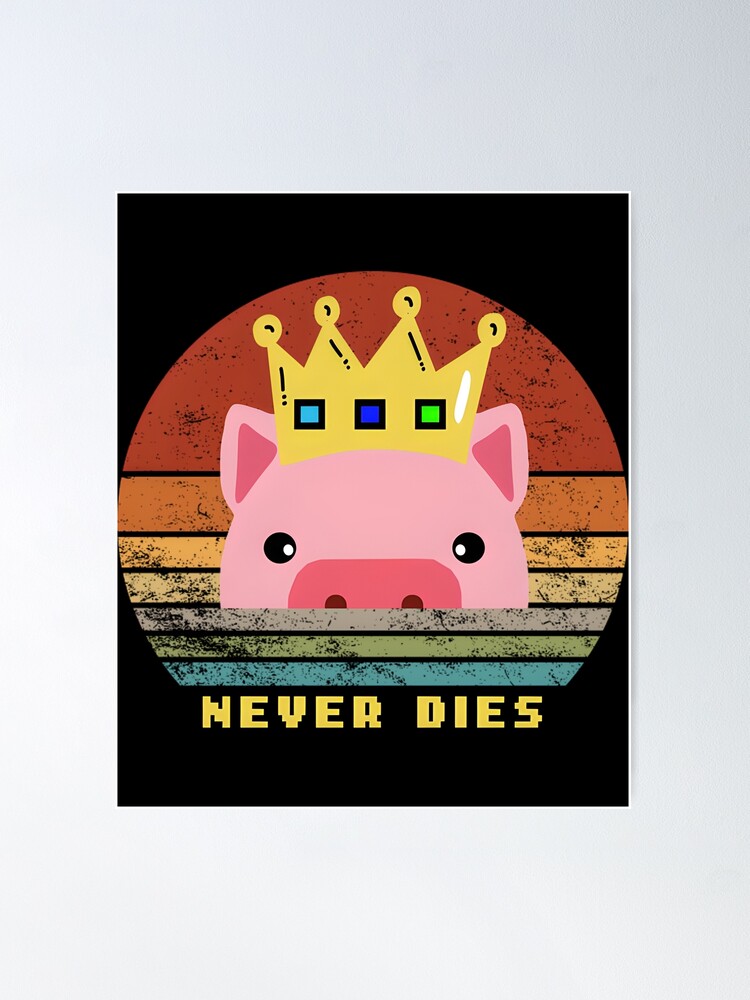 Technoblade Never Dies Camiseta t shirt' Sticker