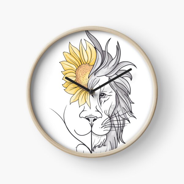 15 Best Lion and Clock Tattoo Designs  PetPress  Clock tattoo design Clock  tattoo Tattoo designs