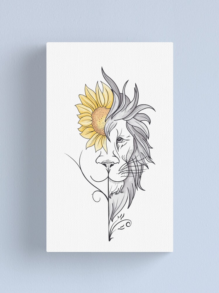 Tattoo Poetic Lion by LouJah on DeviantArt