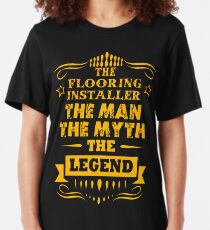 FLOORING INSTALLER Slim Fit T-Shirt