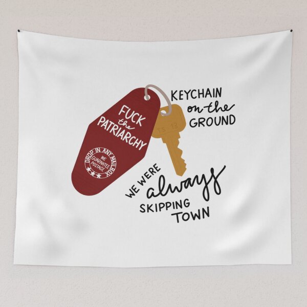 Item preview, we were always skipping town     designed and sold by MontoyaaWeston.