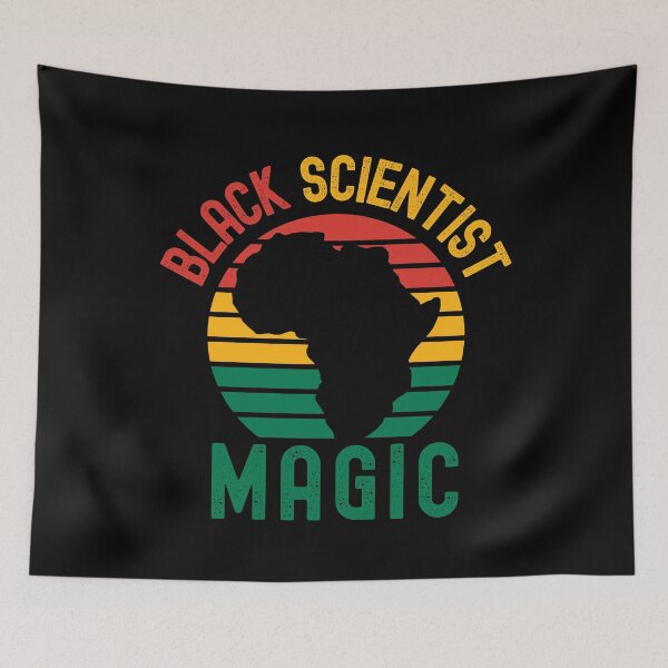 Item preview, Black Scientist Magic - Black Female Scientist, Black Girl Magic, Melanin, Black Educator, African American Professor, African American Educator designed and sold by jadedscientist.