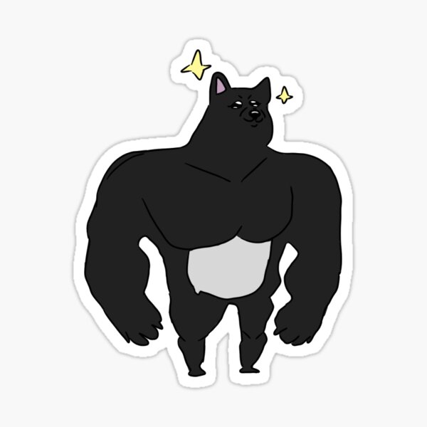 Buff Wise Mystical Tree Meme Sticker for Sale by Rezzhul