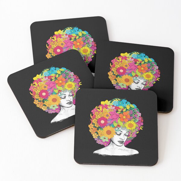 Item preview, Afro  Women Black Queen African American Melanin Queen designed and sold by AgnesGeller.