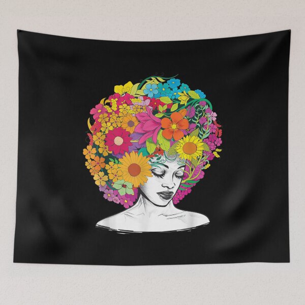 Item preview, Afro  Women Black Queen African American Melanin Queen designed and sold by AgnesGeller.