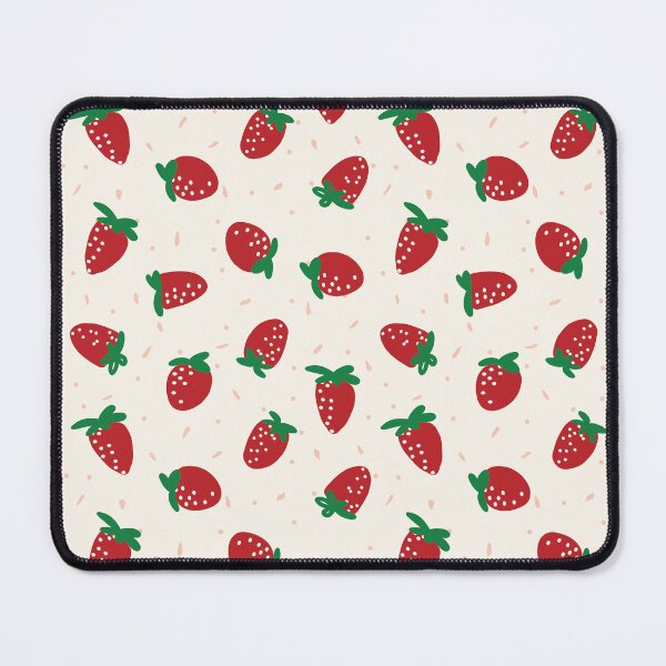 Item preview, Strawberry Pattern designed and sold by Rachel Dash-Williams Creative.