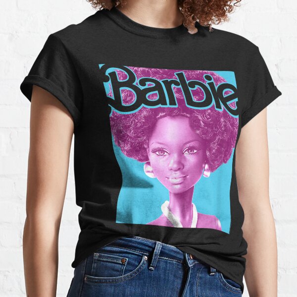 Barbie Oversized T-Shirt Womens Ladies Doll Inspirational White Top