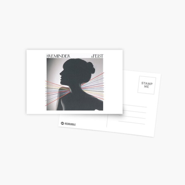 Feist Fan art sticker Reminder cd sleeve Postcard