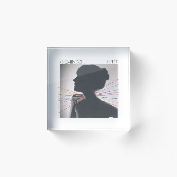 Feist Fan art sticker Reminder cd sleeve Acrylic Block