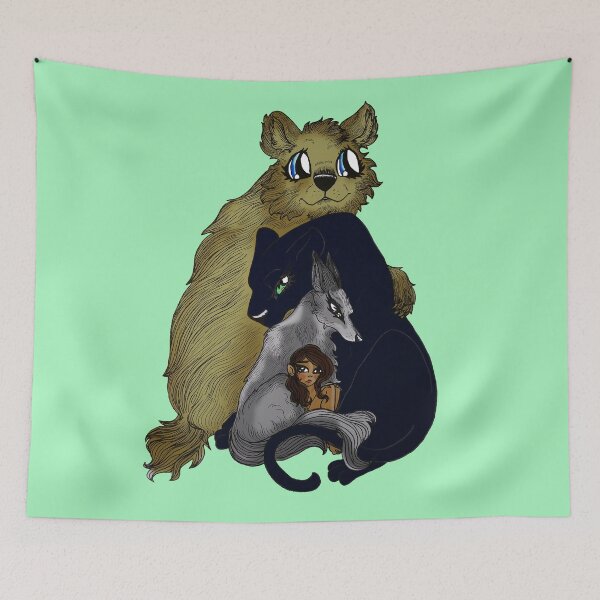 Item preview, Jungle Book - Mowgli and His Dads designed and sold by Brooksie Fontaine.