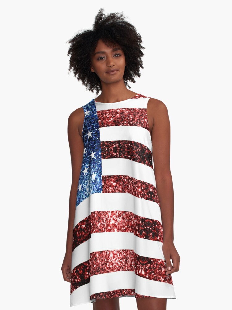 USA Flag Dress