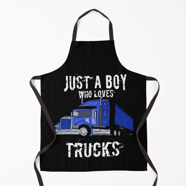 Item preview, Just A Boy Who Loves Trucks Semi Truck Gift designed and sold by GardNewerd.