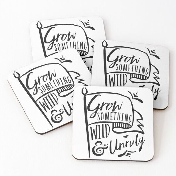 Item preview, Grow Something Wild and Unruly   designed and sold by ColorSpacePro.