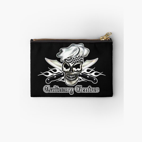 Item preview, Chef Skull 8: Culinary Genius 3 white flames designed and sold by sdesiata.