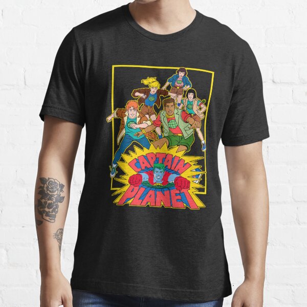Captain Planet Planeteers T-Shirts for Sale | Redbubble