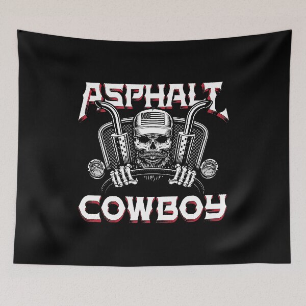 Item preview, Asphalt Cowboy Funny Truck Driver Trucker Diesel Semi Gift designed and sold by GardNewerd.