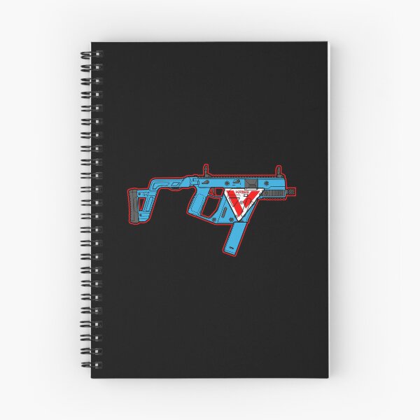 Item preview, Kriss Vector Shield SMG Pistol Rifle - Military Gun - Blue Retro designed and sold by Warhawk Designs.