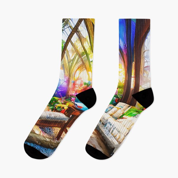 Item preview, Colorful tropical interior designed and sold by fizzribbit.