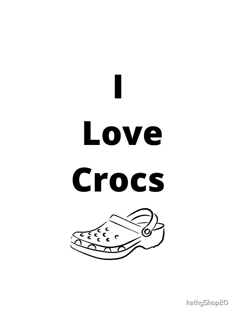 I Crocs" Kids T-Shirt for Sale kathyShop20 | Redbubble