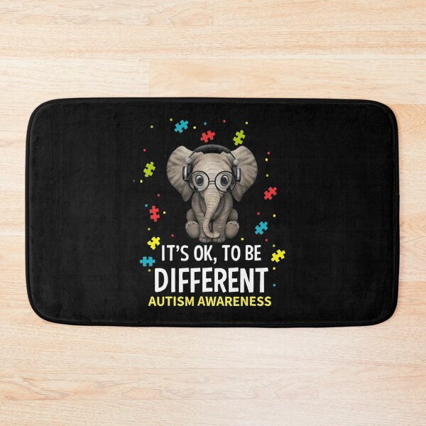 Item preview, It's Ok To Be Different Autism Awareness Elephant designed and sold by HaaChris-Artis.