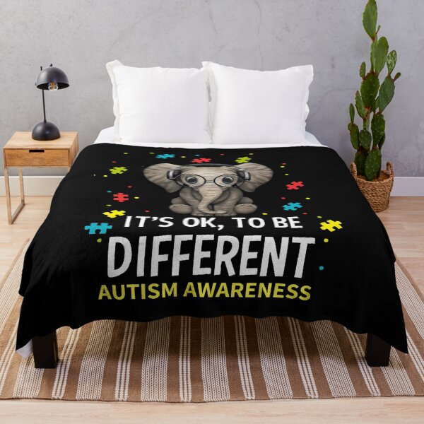 Item preview, It's Ok To Be Different Autism Awareness Elephant designed and sold by HaaChris-Artis.