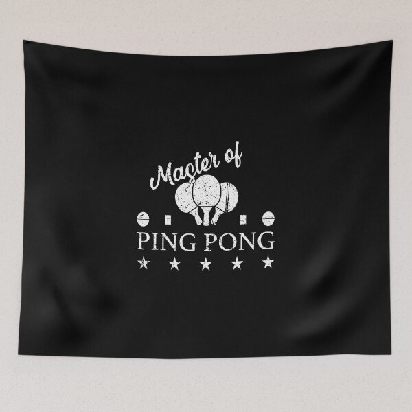 Item preview, Master Of Ping Pong Game Balls Tables Tennis Sticker designed and sold by krnnvrstacy.