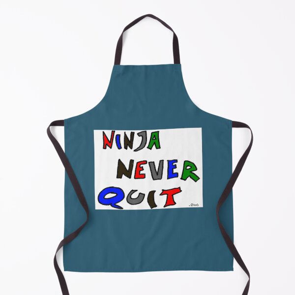 Item preview, Ninja Never Quit designed and sold by Franksby.